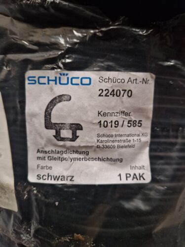 Schüco 224070 Glazing Gasket - 25 Meter Roll for Aluminium Windows and Doors
