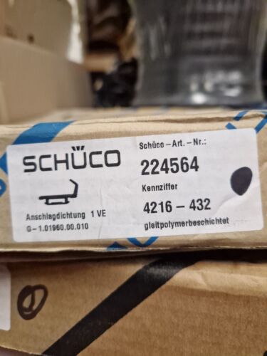 SCHÜCO 5-Metre Glazing Gasket 224564 for Bifold Doors - Premium Rubber Seal