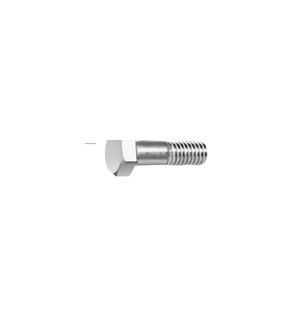 Schüco 205719 – Hexagon Head Bolt DIN 931, M12x80, INOX A2 (Pack of 100)