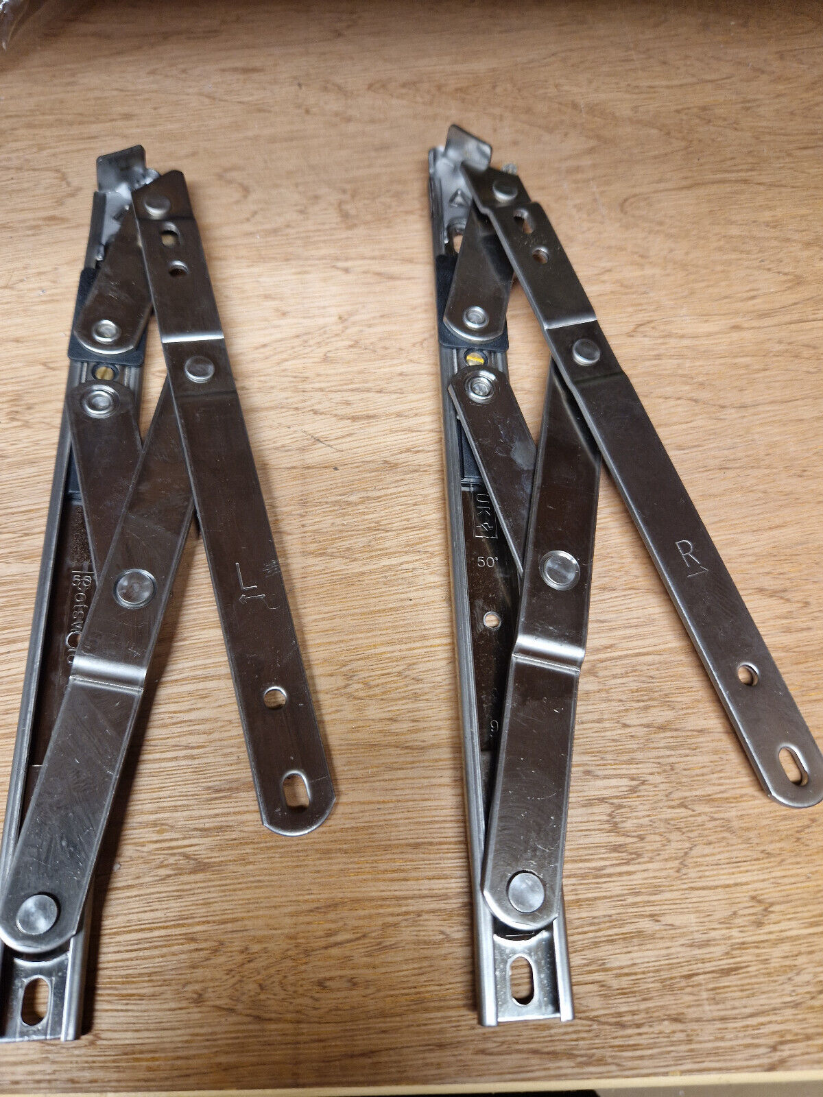 Schueco Heavy Duty Stainless Steel Friction Hinge for Projected Top and Side Hung Windows - 276489 (Sold as 1 Pair)