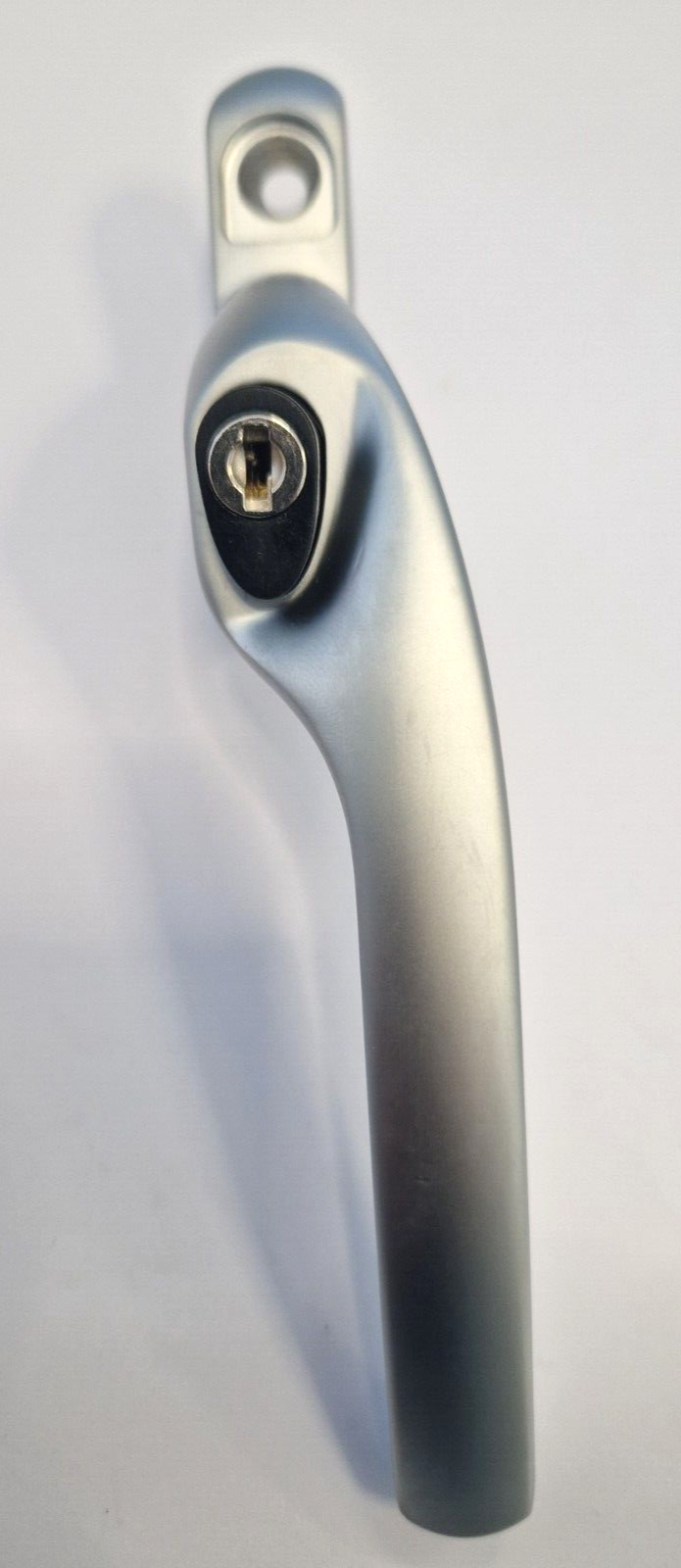 GreenteQ Alpha Inline Window Handle - Silver Finish with 1 Key