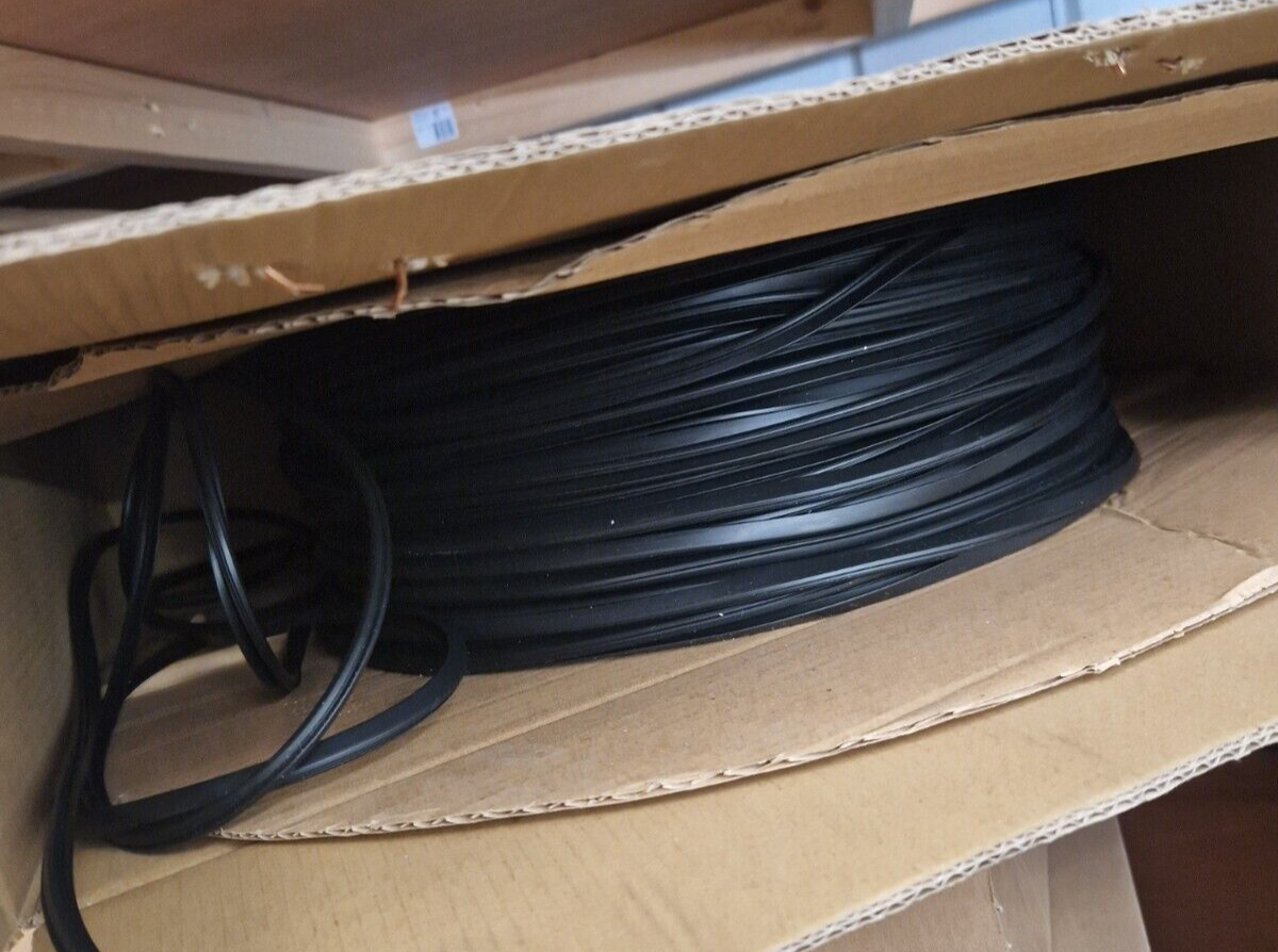 Smart ACVG 131S - 5 Meter Roll - 4mm Black External Sealing Gasket for Aluminum Doors & Windows