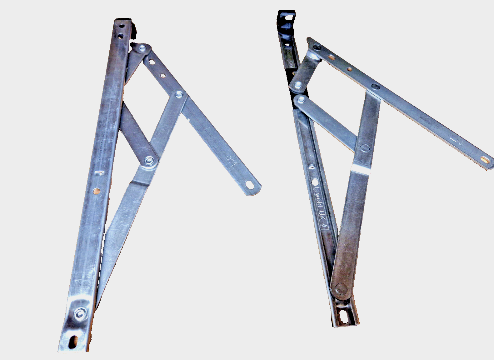 Schueco Heavy Duty Stainless Steel Projected Top Hung Window Friction Hinge Stays (276486)