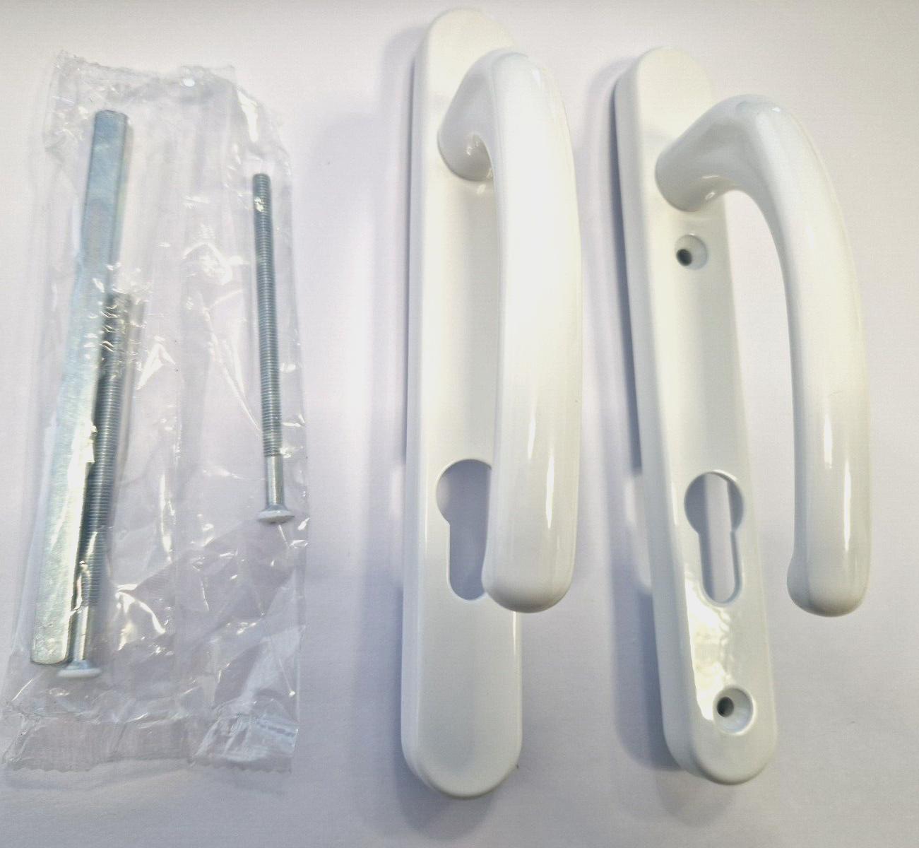 Smart ACDV251 Lever Door Handle Set, 92 PZ, White - 1 Pair