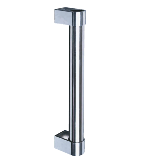 Alpro 97 Series Architectural Pull Handle - 38mm Tube, Polished Stainless Steel