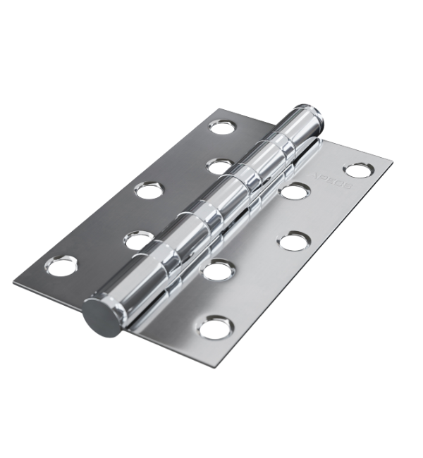 APECS INOX Heavy Duty Stainless Steel Ball Bearing Door Hinge - 100mm x 75mm