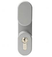 Alpro PH3610120 OAD Silver EPS Lever Handle - Key Lock/Unlock