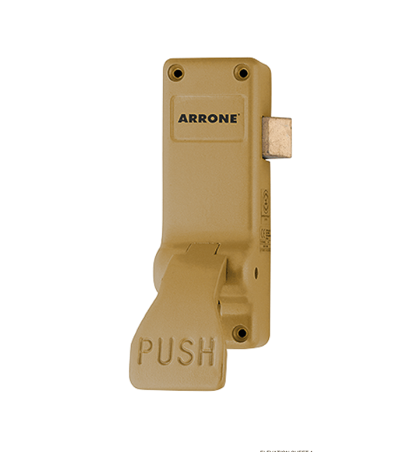 ARRONE Hoppe AR883 Single Push Pad Emergency Exit Device for Wooden Doors