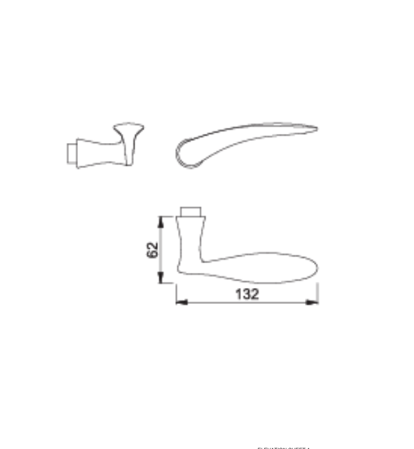 HOPPE Rodos M1603 Lever Handles - Polished Brass, Premium Brass Construction