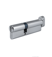 HOPPE ARRONE AR-MK-3121-91-DF-NP Euro Profile Cylinder - 100mm (45/55mm), Key & Oval Turn, Nickel Plated