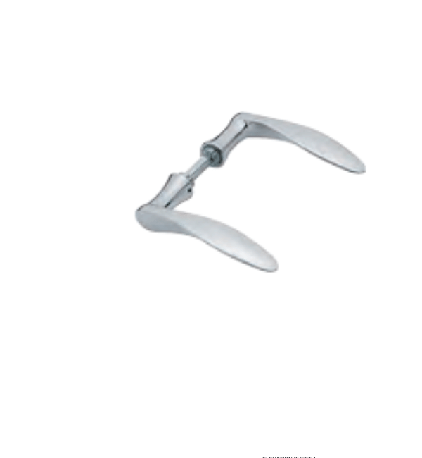 HOPPE Rodos M1603 Lever Handles - Polished Brass, Premium Brass Construction