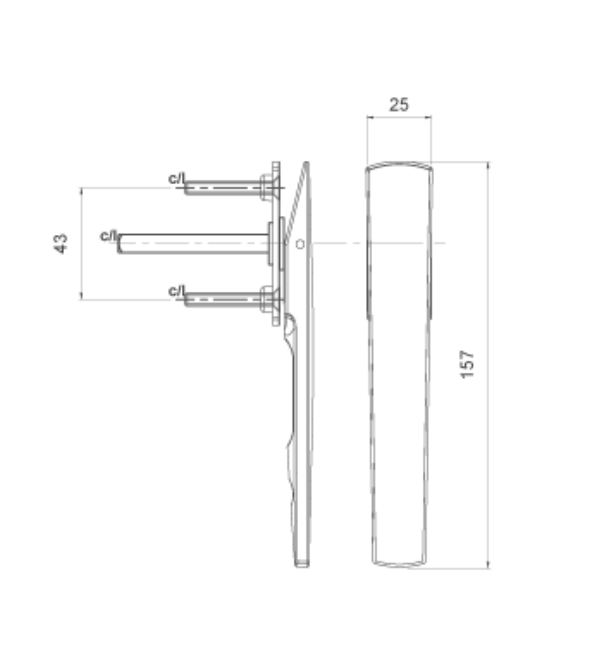 Premium Bi-Fold Door Handle System