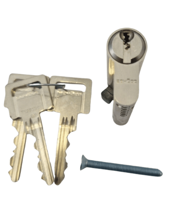Schuco 279131 Half Cylinder 40/10 - Professional Security Component for Commercial Doors