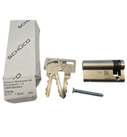 Schuco 279131 Half Cylinder 40/10 - Professional Security Component for Commercial Doors