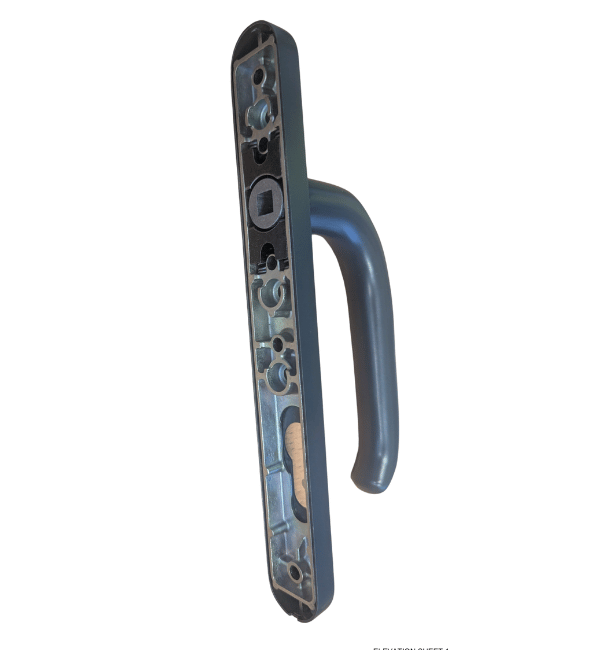 Smart Visglide ACSZ803 Anthracite Gray Internal Sliding Door Handle for Aluminium Doors