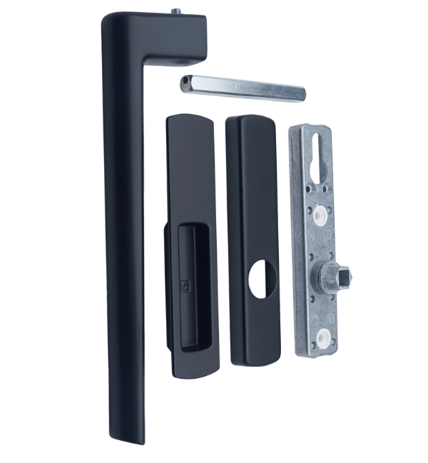 SIEGENIA SI-LINE HS300 Lockable Handle with Recessed Grip
