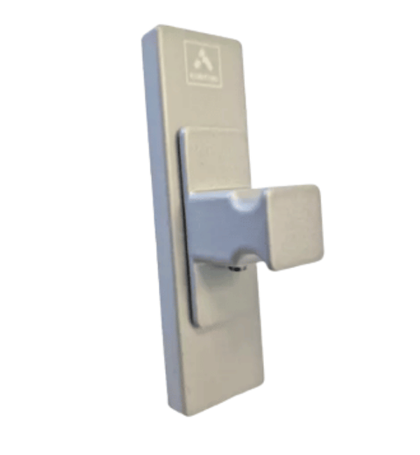 Cortizo CorVision Mini Lock Sliding Door Handle - Light Silver