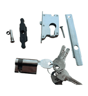 Cortizo Cor Vision 344302 Plus Sliding Door Locking Kit with Half Cylinder - Genuine Parts