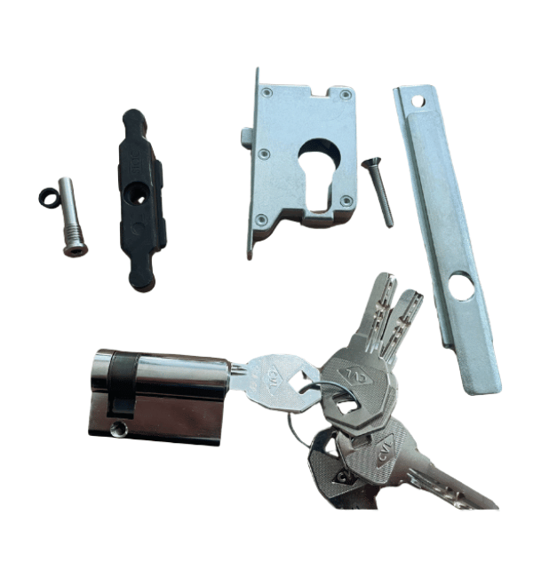 Cortizo Cor Vision 344302 Plus Sliding Door Locking Kit with Half Cylinder - Genuine Parts