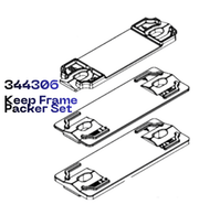Cortizo Cor Vision Security Frame Packer Set - 344306 for Door Keep Adjustment