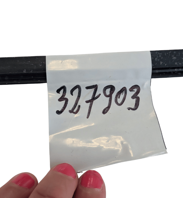 Cortizo 327903 Weatherproof Rubber Gasket Seal - 5 Metre Length for Aluminium Profiles