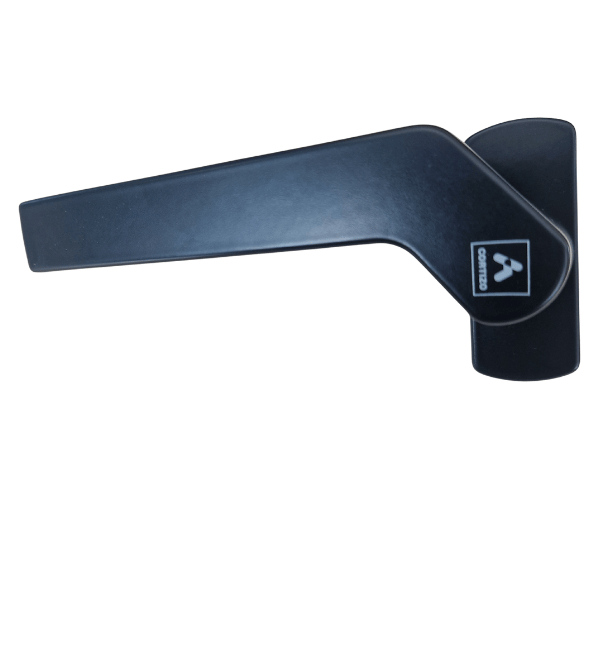 CORTIZO Offset Single Handle for Windows - Black & Anthracite Grey