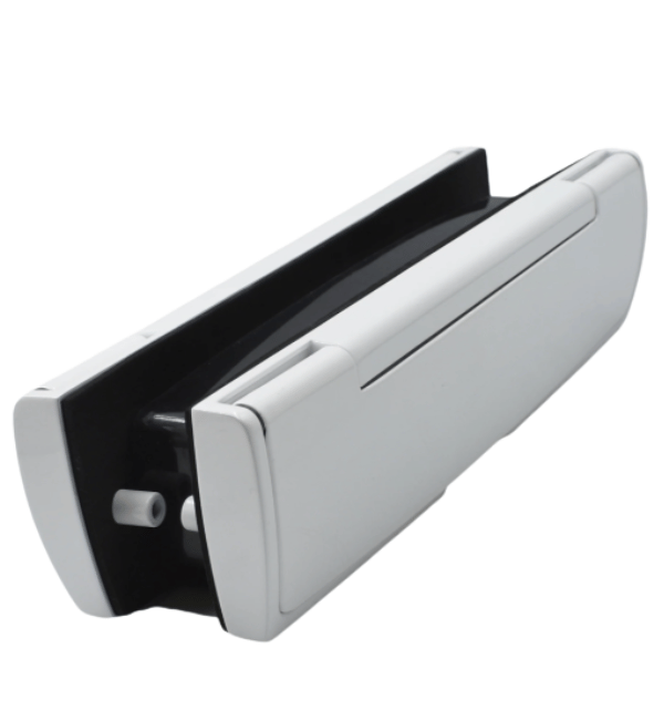 Hoppe 12-Inch Bolt-Through Letterplate for Doors (44-70mm Thickness) - Multiple Finishes