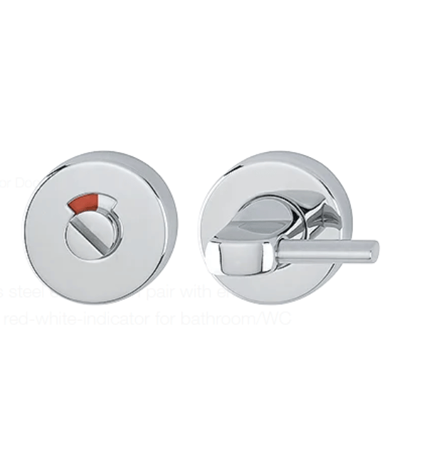 HOPPE 8mm Disabled Bathroom Turn and Release with Red-White Indicator