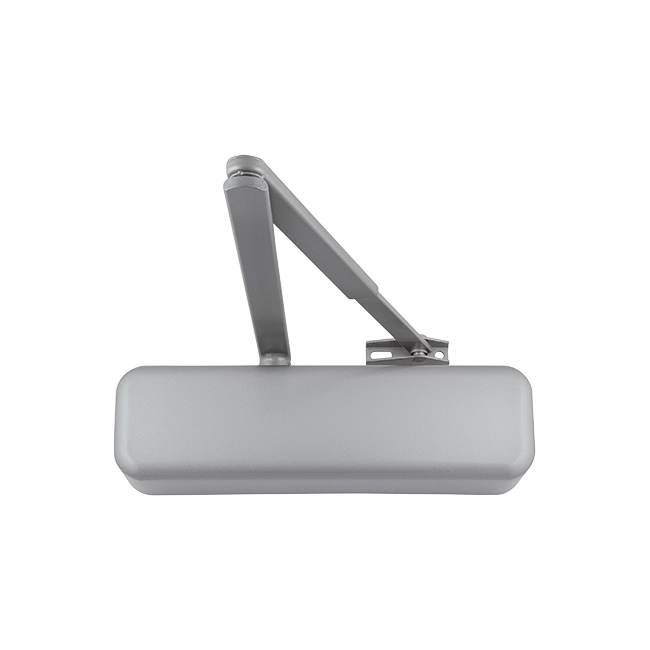 Hoppe ARRONE AR3500 overhead door closer, SE/SE Silver Enamel finish, article 50001887