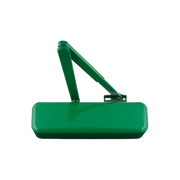 Hoppe ARRONE AR3500 overhead door closer, RAL 6016 Turquoise Green finish, article 87101080