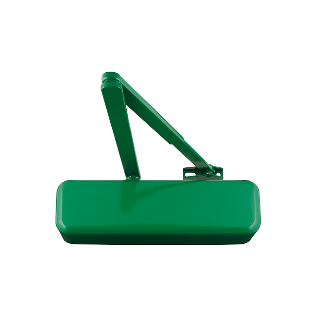 Hoppe ARRONE AR3500 overhead door closer, RAL 6016 Turquoise Green finish, article 87101080