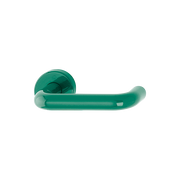 Hoppe Paris K138/15 nylon lever handle on rose, F6016 Green, article 585939