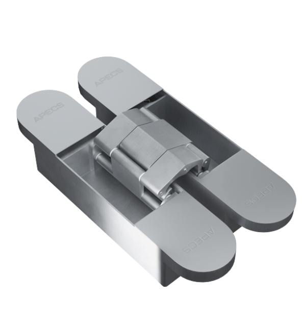 APECS 3D 60 Concealed Hinges - 3D Adjustable Security Door Hardware (Pair)