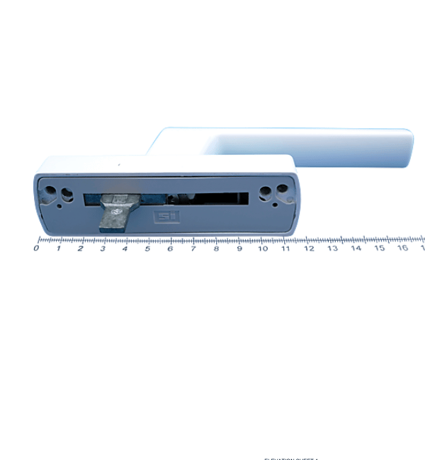 SIEGENIA SI-line LM Trafic Aluminum Tilt & Turn Window Handle - Black, White, Silver