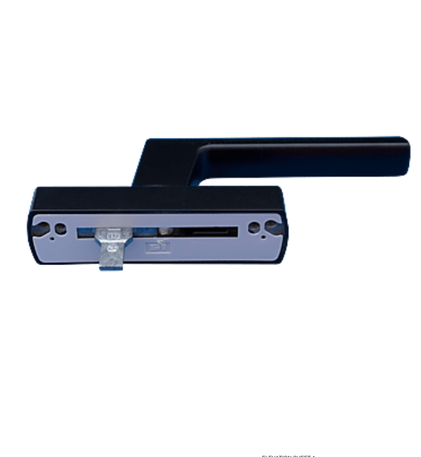SIEGENIA SI-line LM Trafic Aluminum Tilt & Turn Window Handle - Black, White, Silver