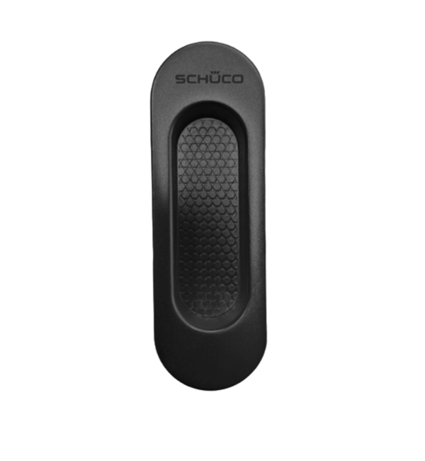 Schücco Handle Recess 269401 - Black Exterior Door Hardware