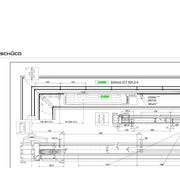 Schuco 212889 IDS ICT 2-4 Integrated Door Closer - Advanced Synchronized Closing for Double Doors