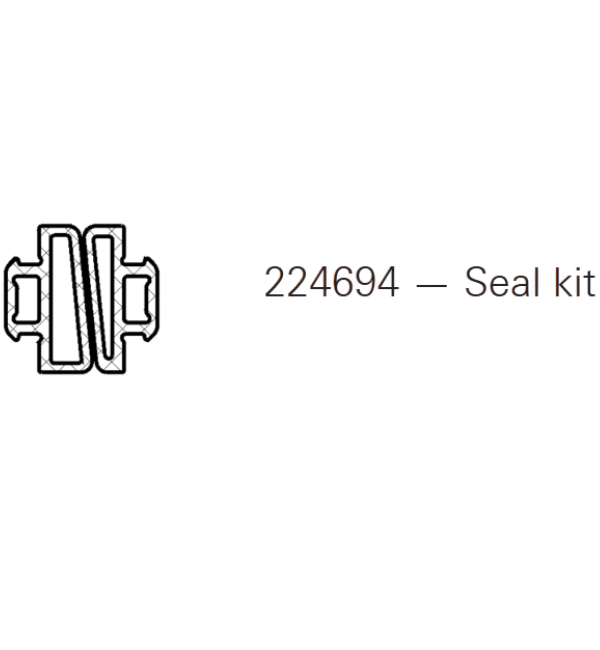 Schuco 224694 Seal Kit Gasket - 2x 3m Lengths for ASS70Hi Bifold Doors