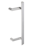 Schuco Design Line Door Handle - 500mm Fixing Centres, 350mm