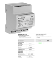Schuco 263099 Power Pack 24V / 2.0A PE | DIN Rail Power Supply