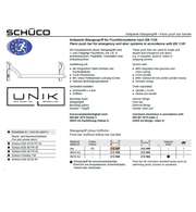 Schuco 212957 Commercial Grade Panic Push Bar Hardware for Emergency Exit Systems (Without Hollow Bar Handle)