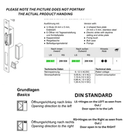 Schuco 209938 Electric Strike - RS-High-Performance Electronic Release for Access Control