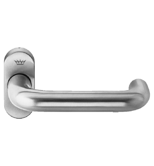 Schuco 210680 Tubular Door Handle - Pack of 10, RAL9010 Finish