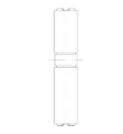 Schuco 238502 Profile Cylinder Lock - 45mm x 35mm Balanced Security