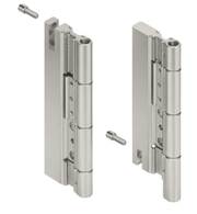 Schuco 220927 Roller Carriage Hinge - Heavy Duty, 150kg Capacity, Silver Finish, Dual-Sided