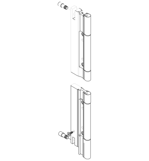 Schuco 233931 Bifold Door Roller Carriage Hinge - Genuine German Engineering