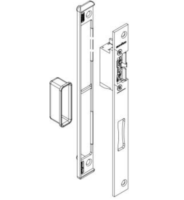 Schuco 239780 Radius Strike Plate for Door Drives - Professional Installation