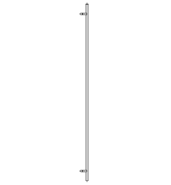Schuco 240103 Premium Stainless Steel Door Handle - 1800/1600 ST Series
