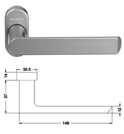 Schuco 240154 Door Handle Pack (10 Pieces)
