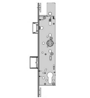 Schuco 241915 Latch and Bolt Lock - Dual Security, Nickel-Plated